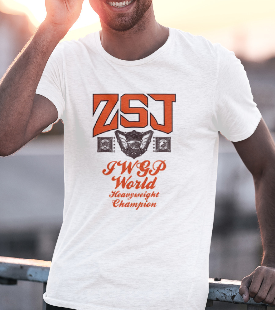 ZSJ IWGP World Heavyweight Champion Belt T-Shirt