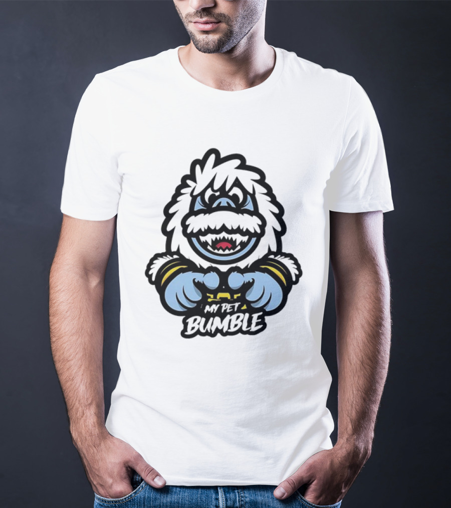 My Pet Bumble Abominable Snow Monster Yeti Holding T-Shirt