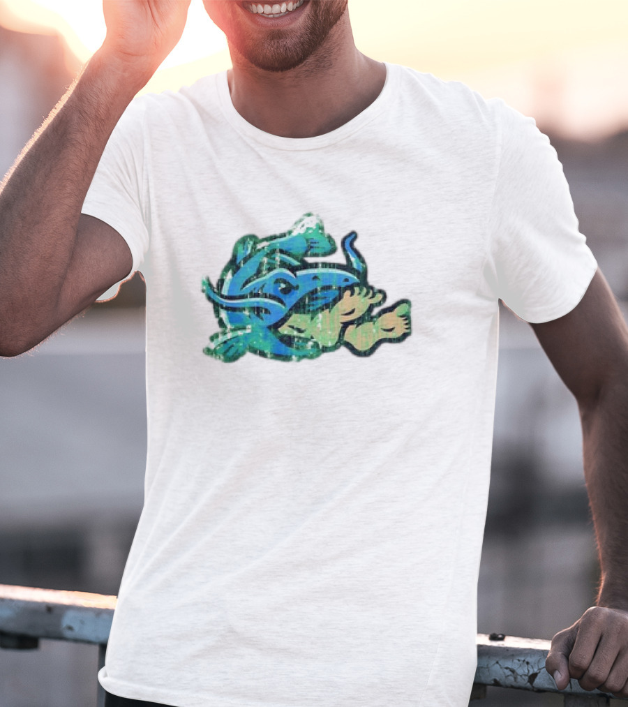 Noodlers Distressed Swimming Meme T-Shirt