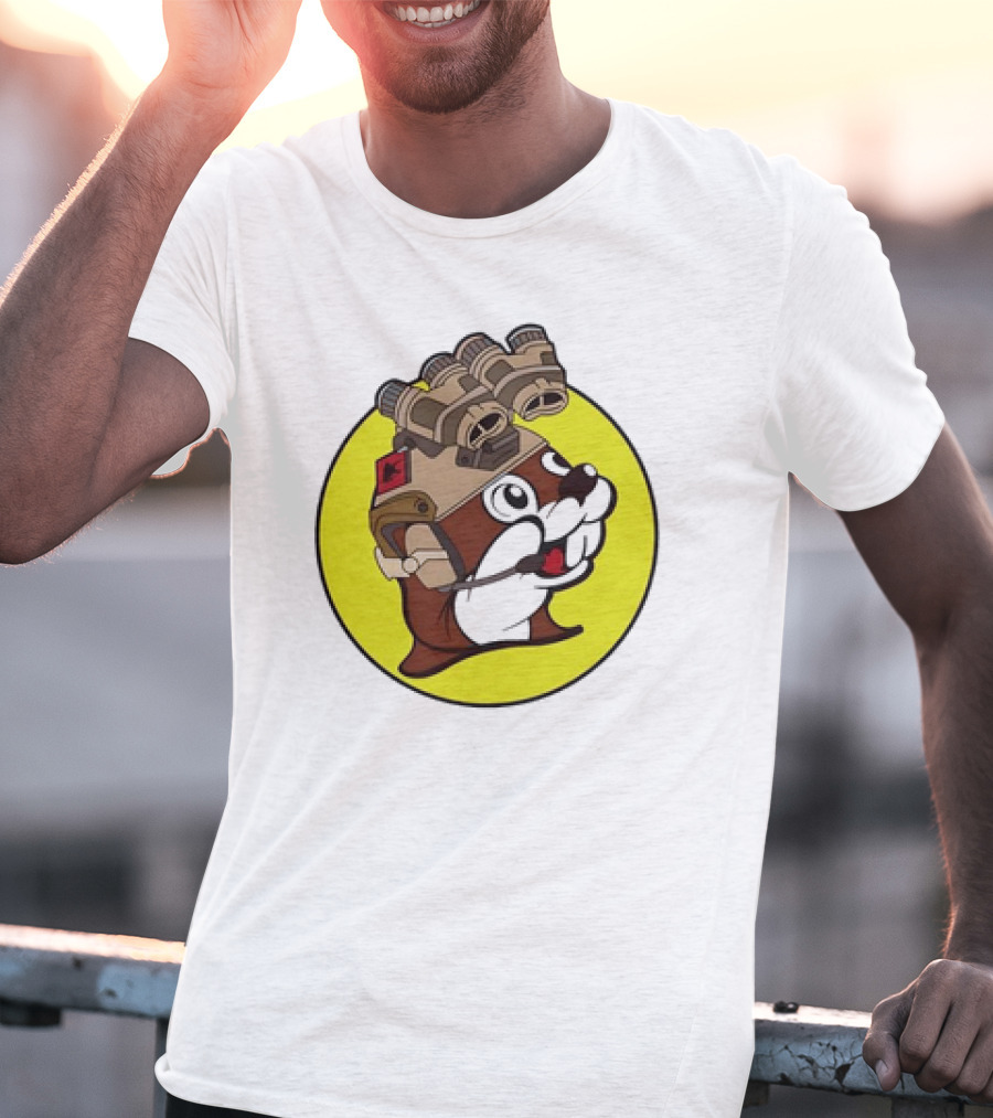Night Vision Tactical Buc-Ee's Beanie T-Shirt