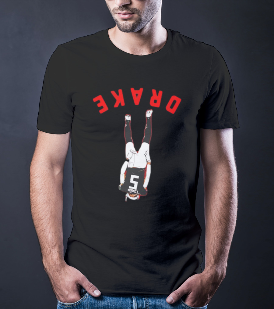 Atlanta Falcons Drake London Upside Down T-Shirt