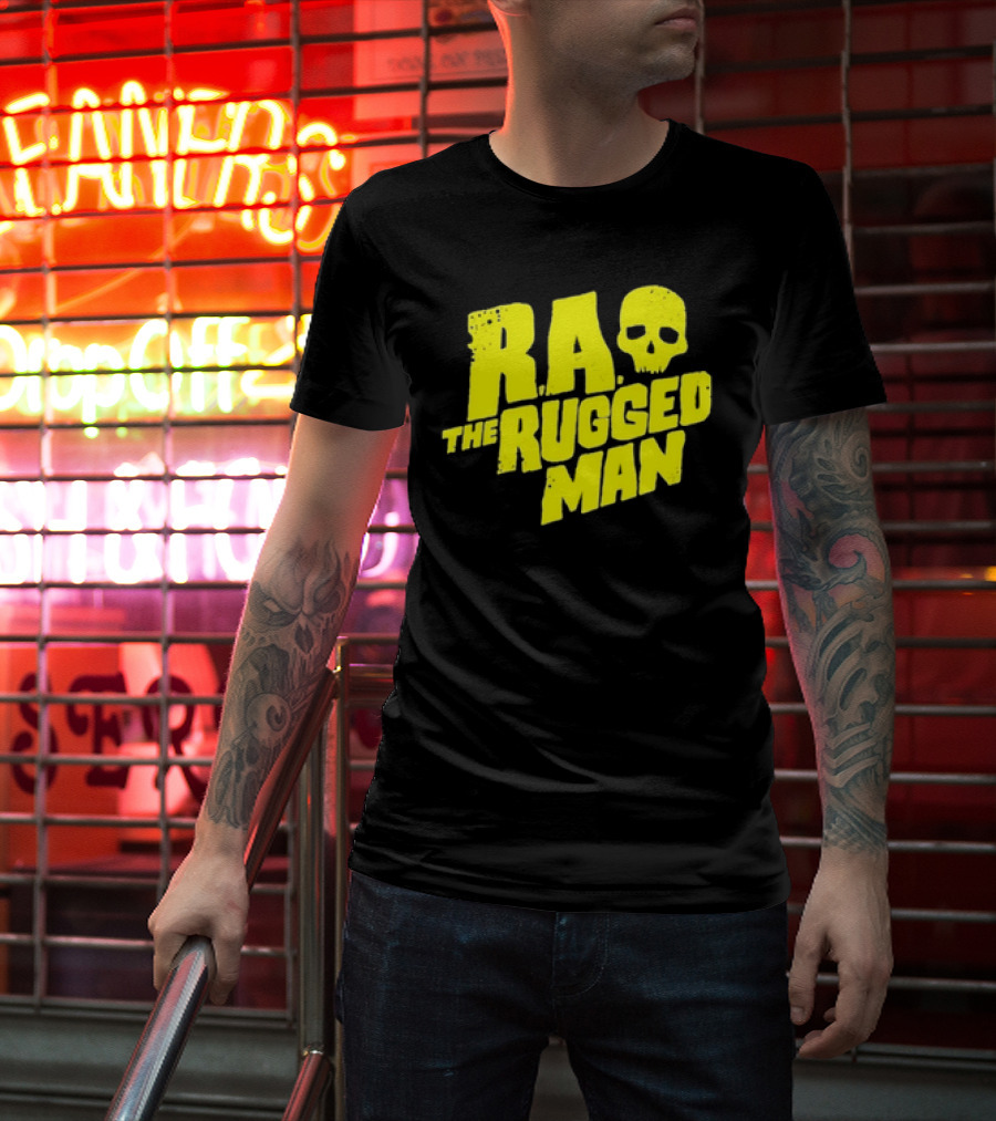 R.A. The Rugged Man Skull T-Shirt