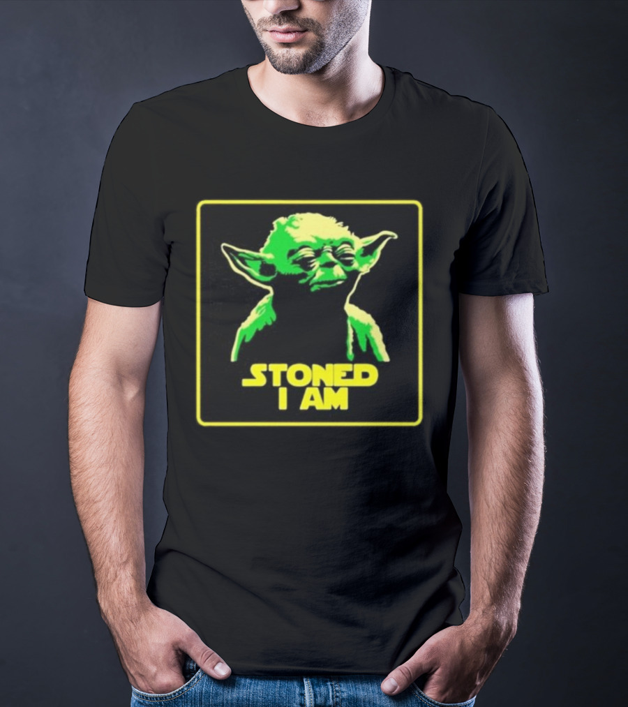 Star Wars Yoda Stoned I Am Jedi Master Meme T-Shirt