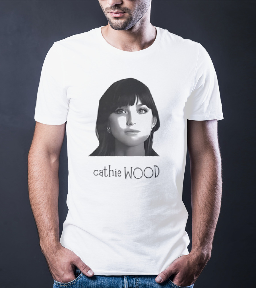 Cathie Wood Classic Portrait T-Shirt