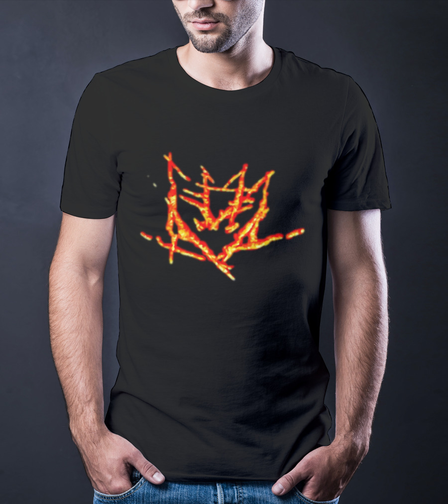 Transformers One Megatronus Brand Flame Emblem T-Shirt