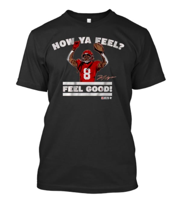 How Ya Feel Feel Good NFLPA Deandre Hopkins Signature 8 T-Shirt