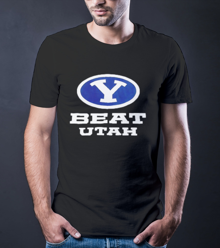 BYU Cougars Y Logo Beat Utah T-Shirt