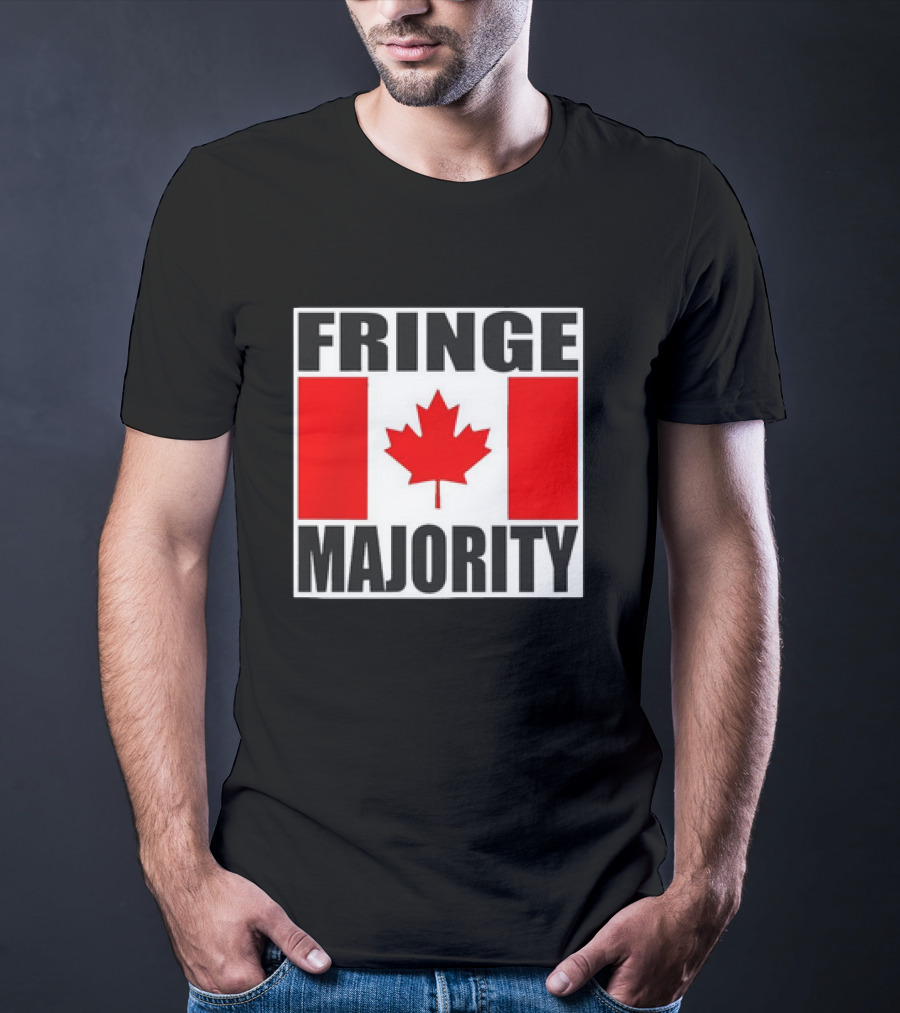 Fringe Majority Canada Flag Maple Leaf T-Shirt