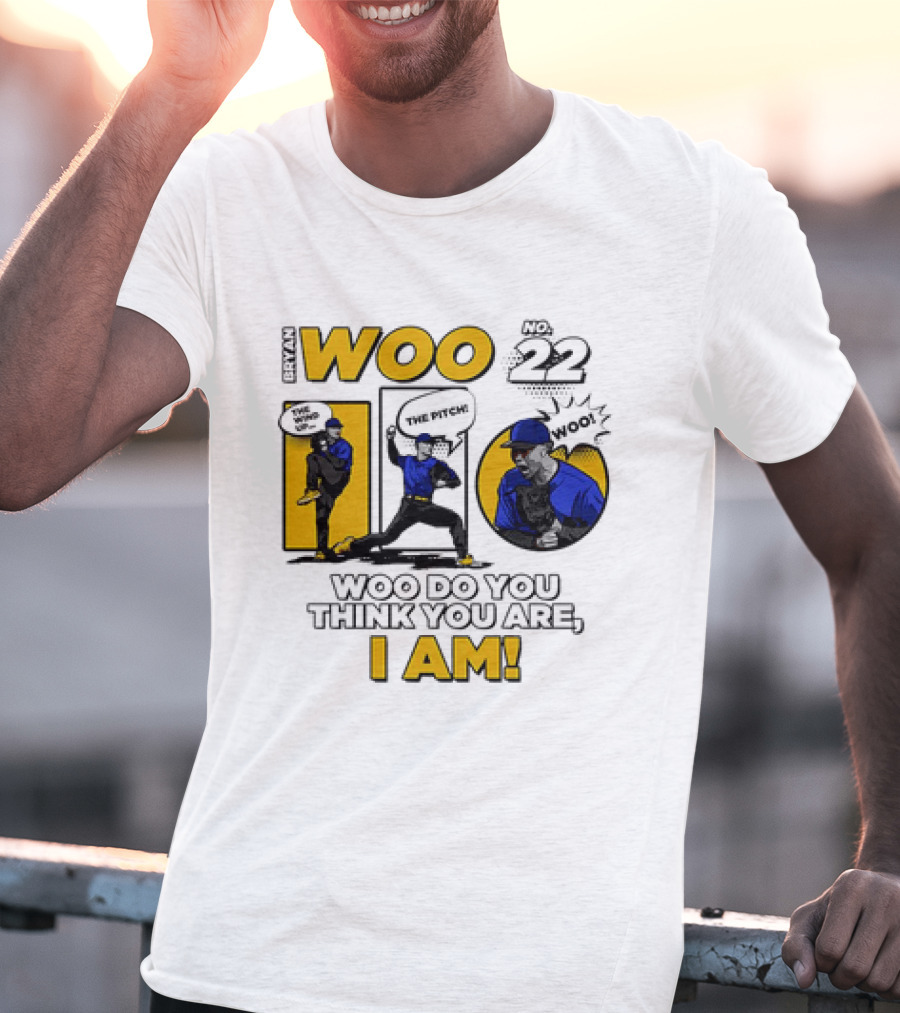 Bryan Woo No 22 The Pitch Woo Do You Think You Are I Am T-Shirt