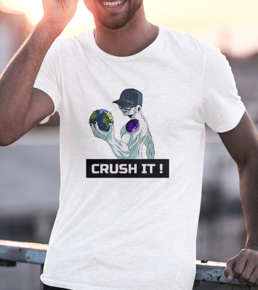 Geekdom101 Frieza Crush It World T-Shirt