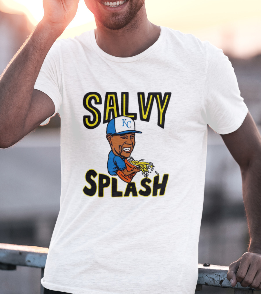 Salvy Splash KC Royals Salvador Johan Perez Player T-Shirt