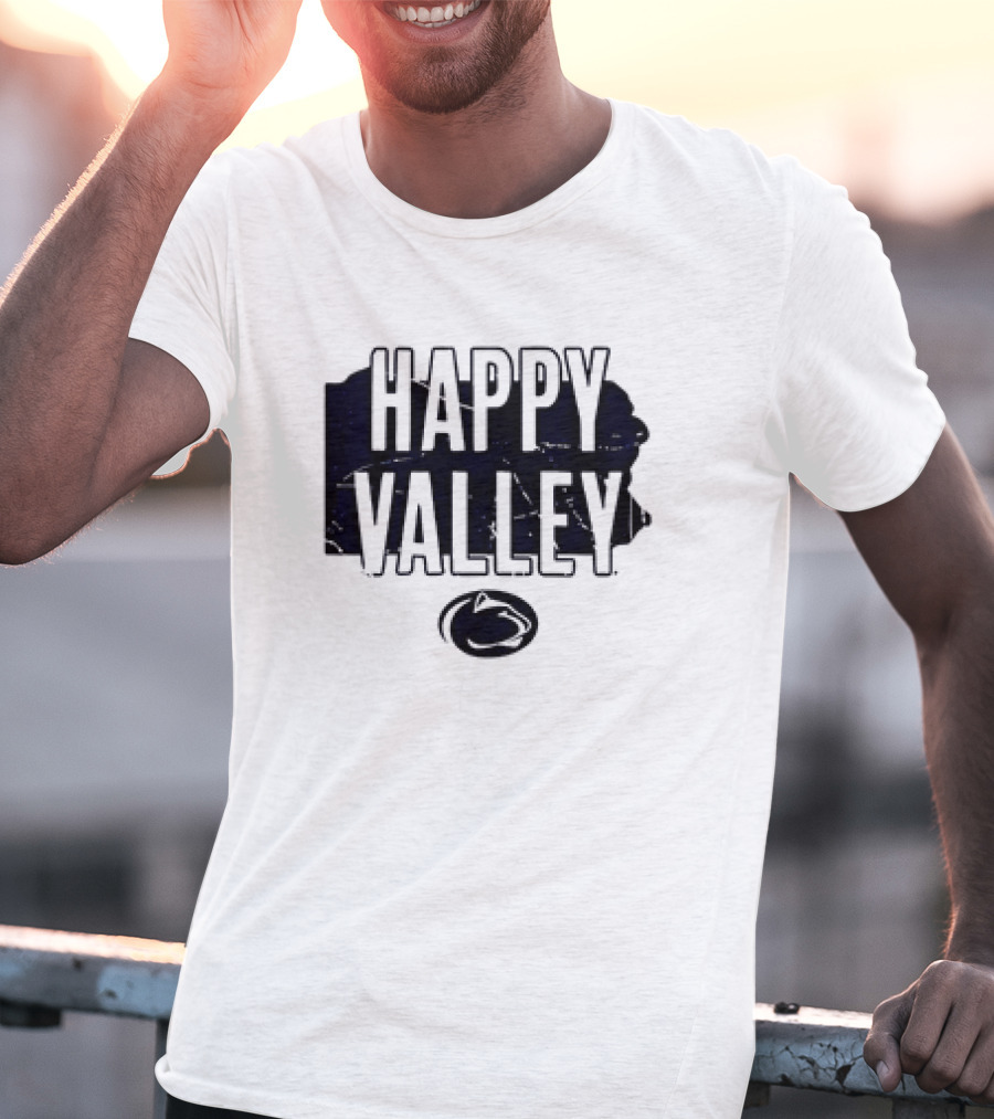Happy Valley Penn State Nittany Lions Vintage Football T-Shirt