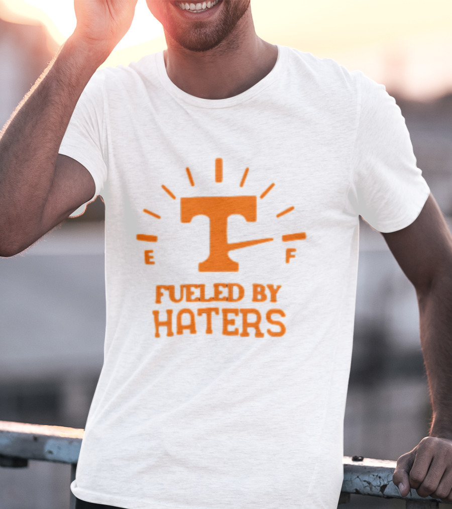 Tennessee Volunteers Fueled By Haters T Speedometer T-Shirt
