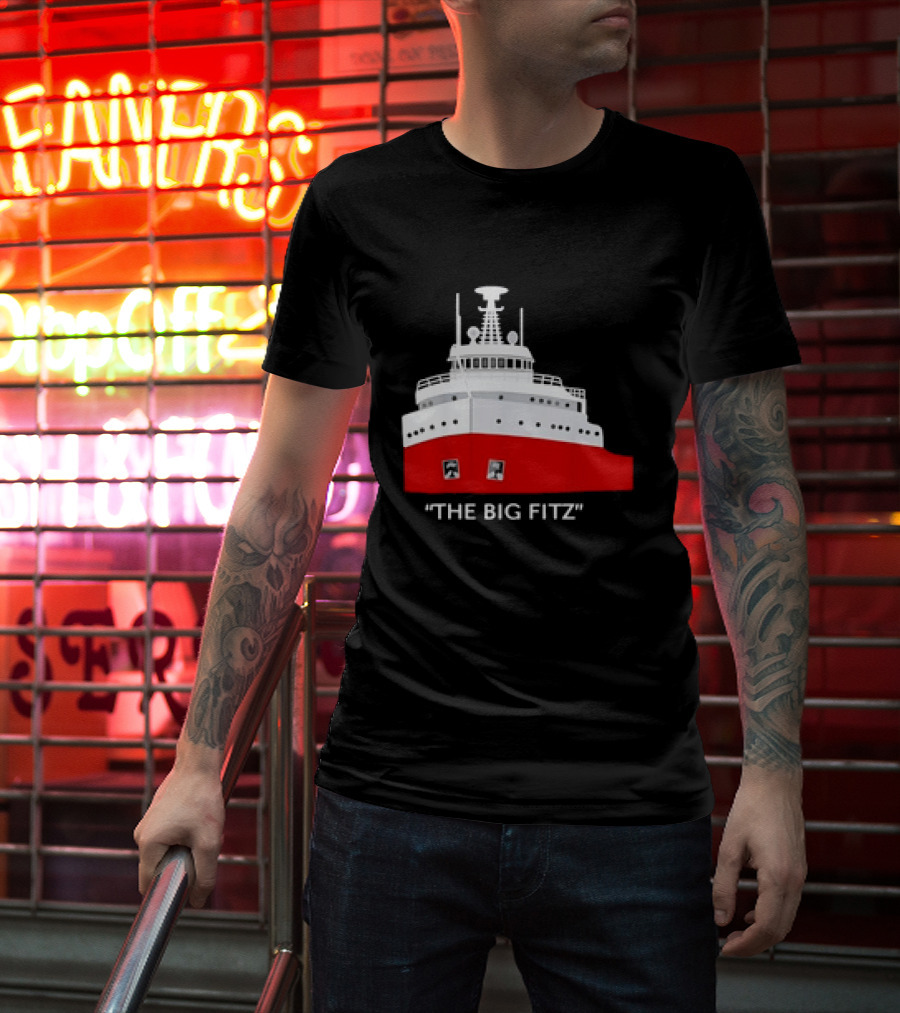 The Big Fitz Edmund Fitzgerald Nautical T-Shirt