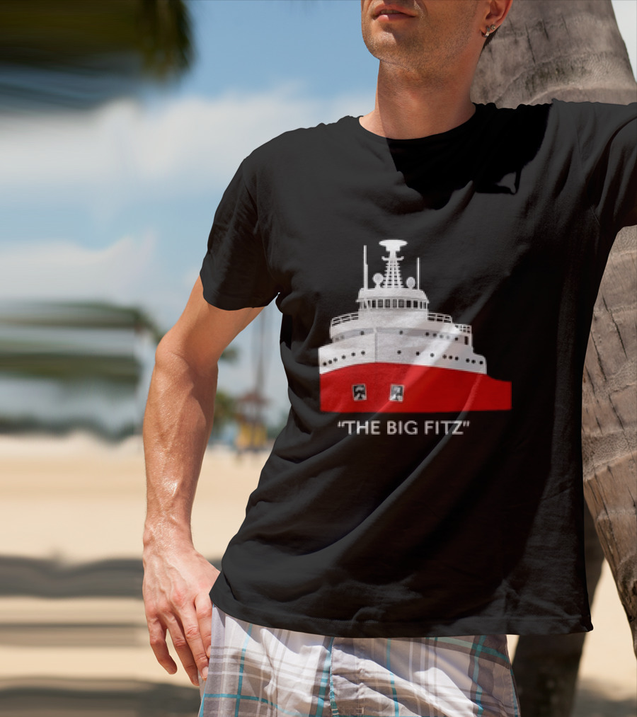 The Big Fitz Edmund Fitzgerald Nautical T-Shirt