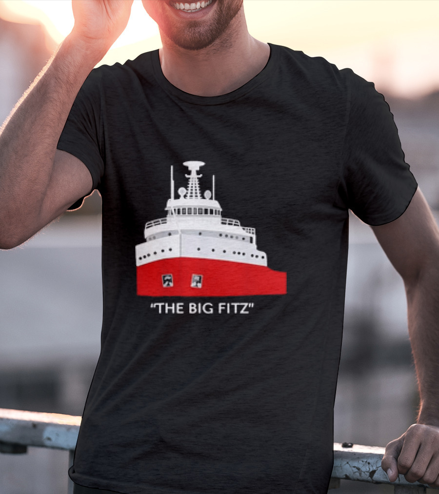 The Big Fitz Edmund Fitzgerald Nautical T-Shirt