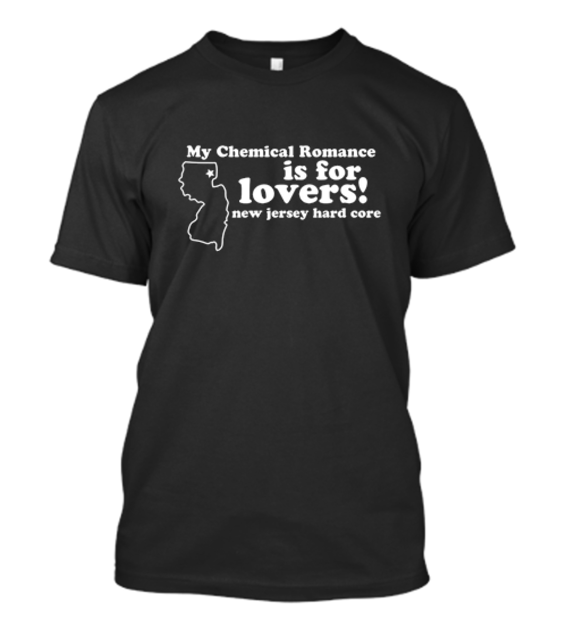 My Chemical Romance Is For Lovers New Jersey Hard Core T-Shirt