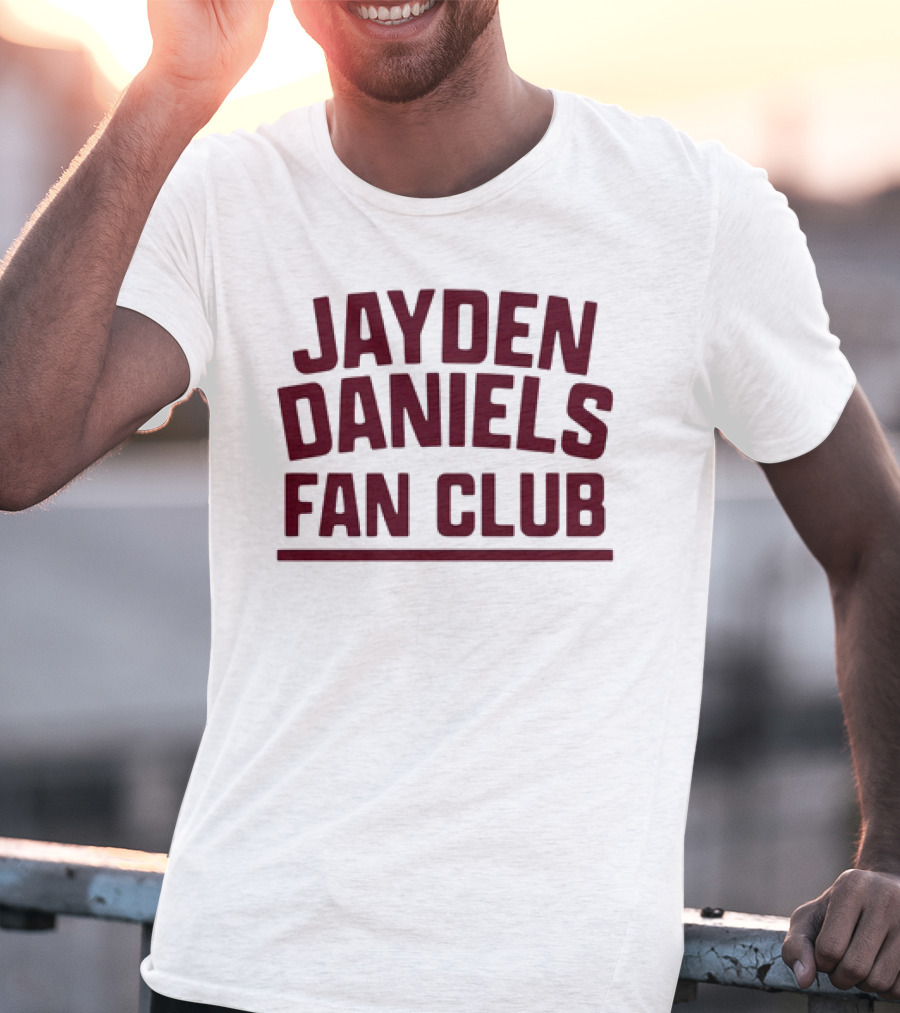 NFL Jayden Daniels Fan Club T-Shirt