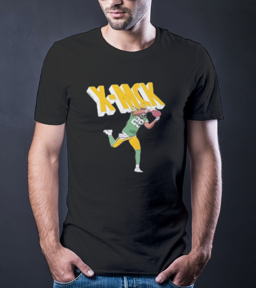 Rasul Douglas Catching Football Green Bay Packers X-MCK T-Shirt