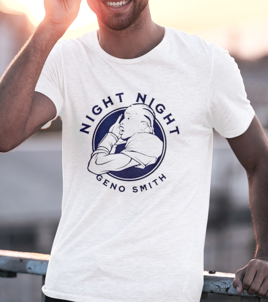 Geno Smith Night Night Seattle Seahawks Vintage T-Shirt