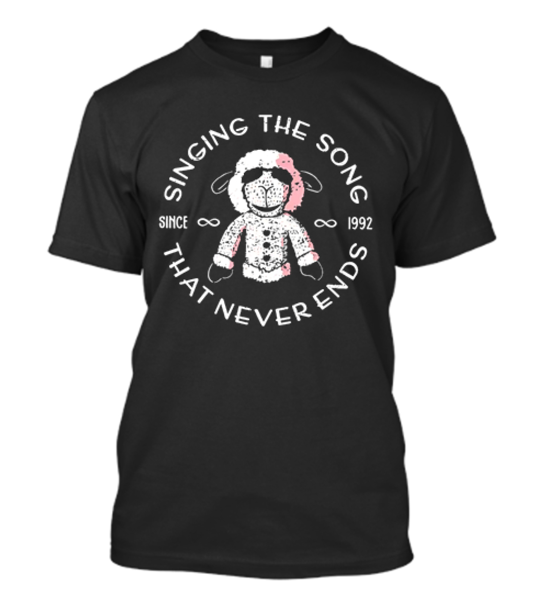 Singing The Song That Never Ends Lamb Chop Since 1992 T-Shirt