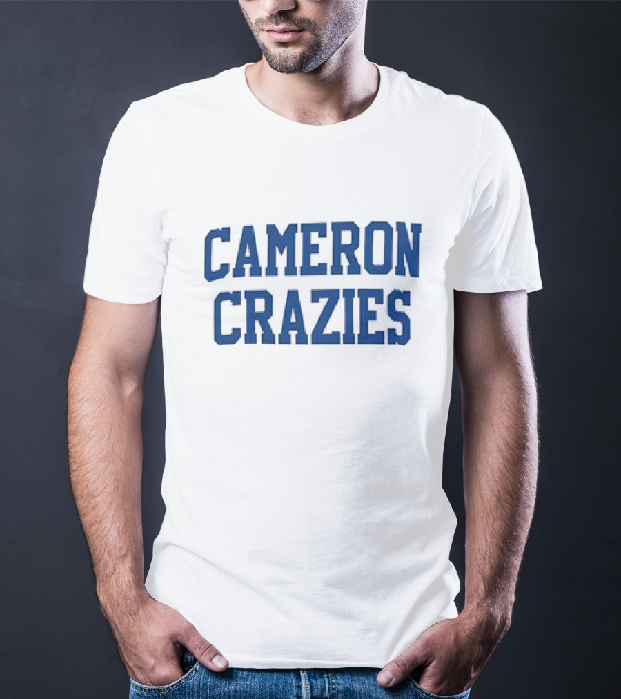 Cameron Crazies Duke Basketball Fan Spirit Enthusiasts Sports Team Supporters T-Shirt