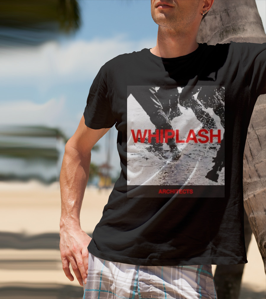 Whiplash Architects Single Black Photo Retro T-Shirt