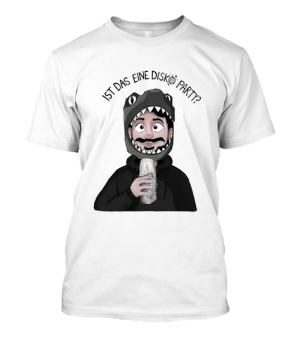 Ist Das Eine Disko Party Dinosaurier Kostüm Mann Essen T-Shirt