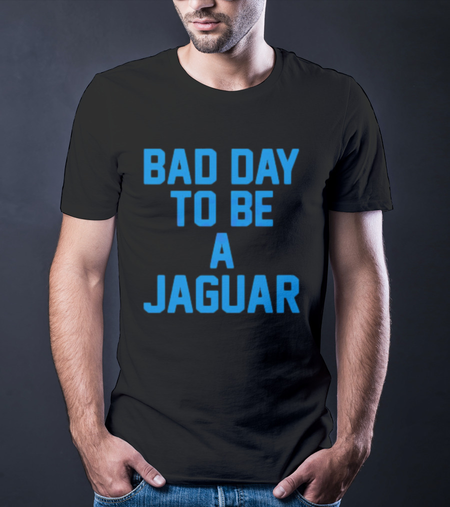 Dan Campbell Detroit Lions Bad Day To Be A Jaguar T-Shirt