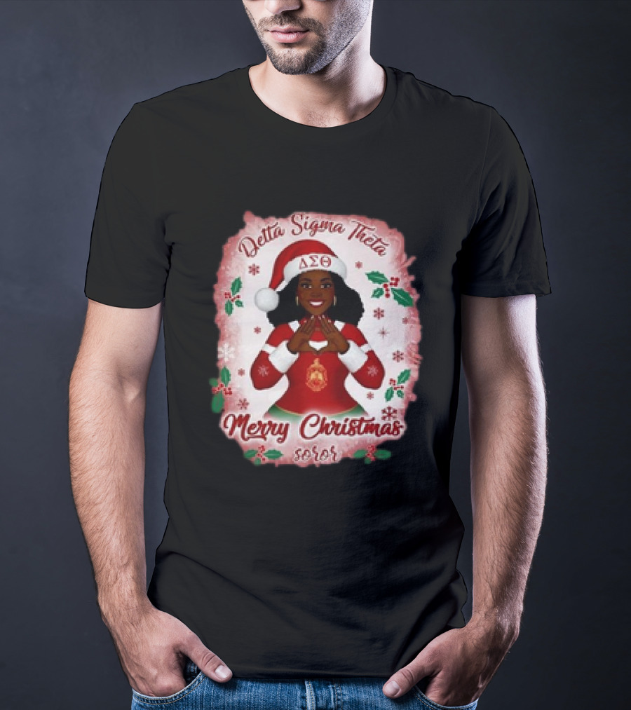Delta Sigma Theta Merry Christmas Soror T-Shirt