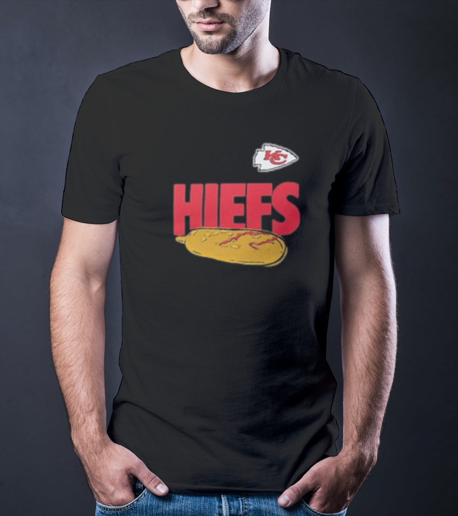 Kansas City Chiefs Hometown Hiefs Hotdog T-Shirt
