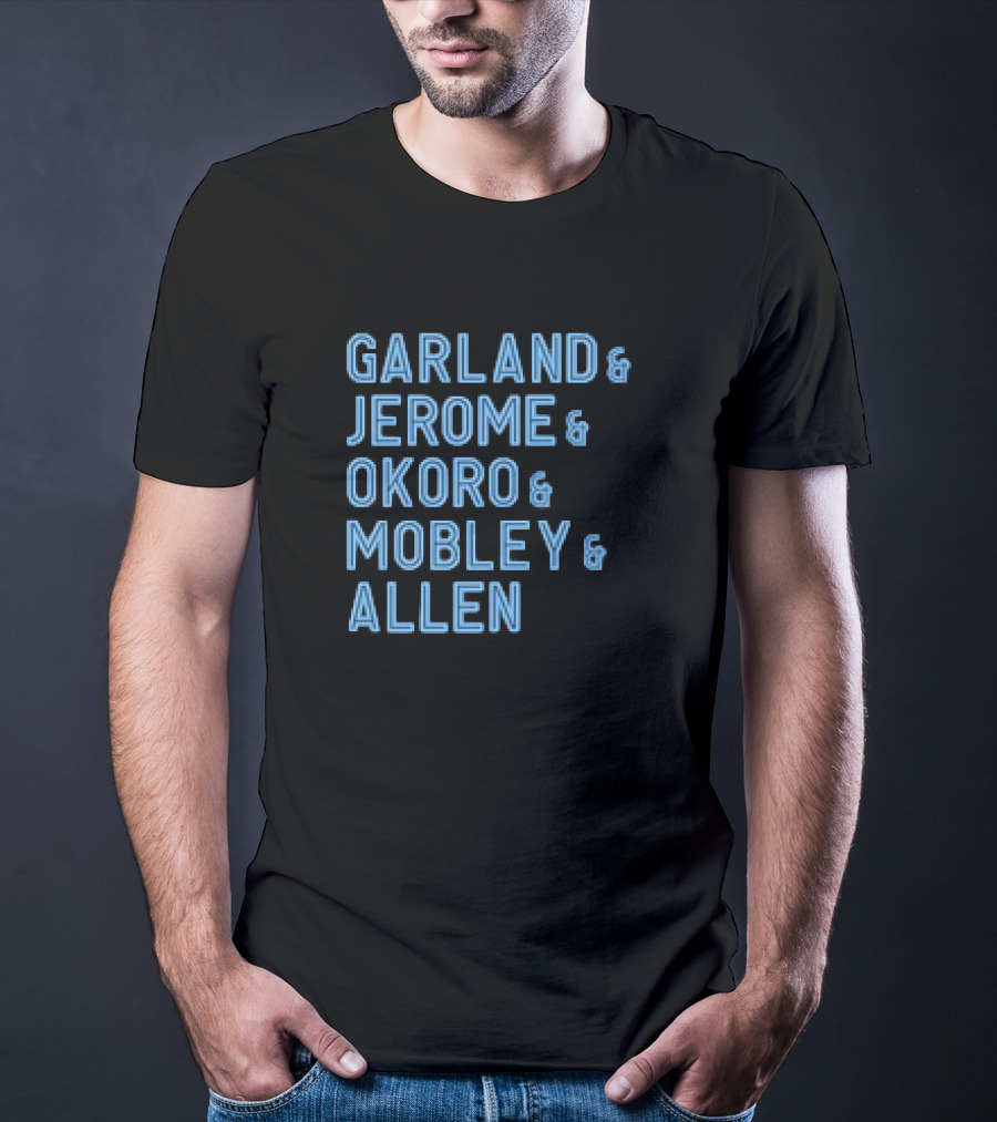 Garland Jerome Okoro Mobley Allen Cleveland Basketball 24-25 T-Shirt