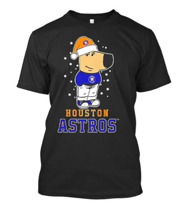 Houston Astros Christmas Chill With Festive Character T-Shirt