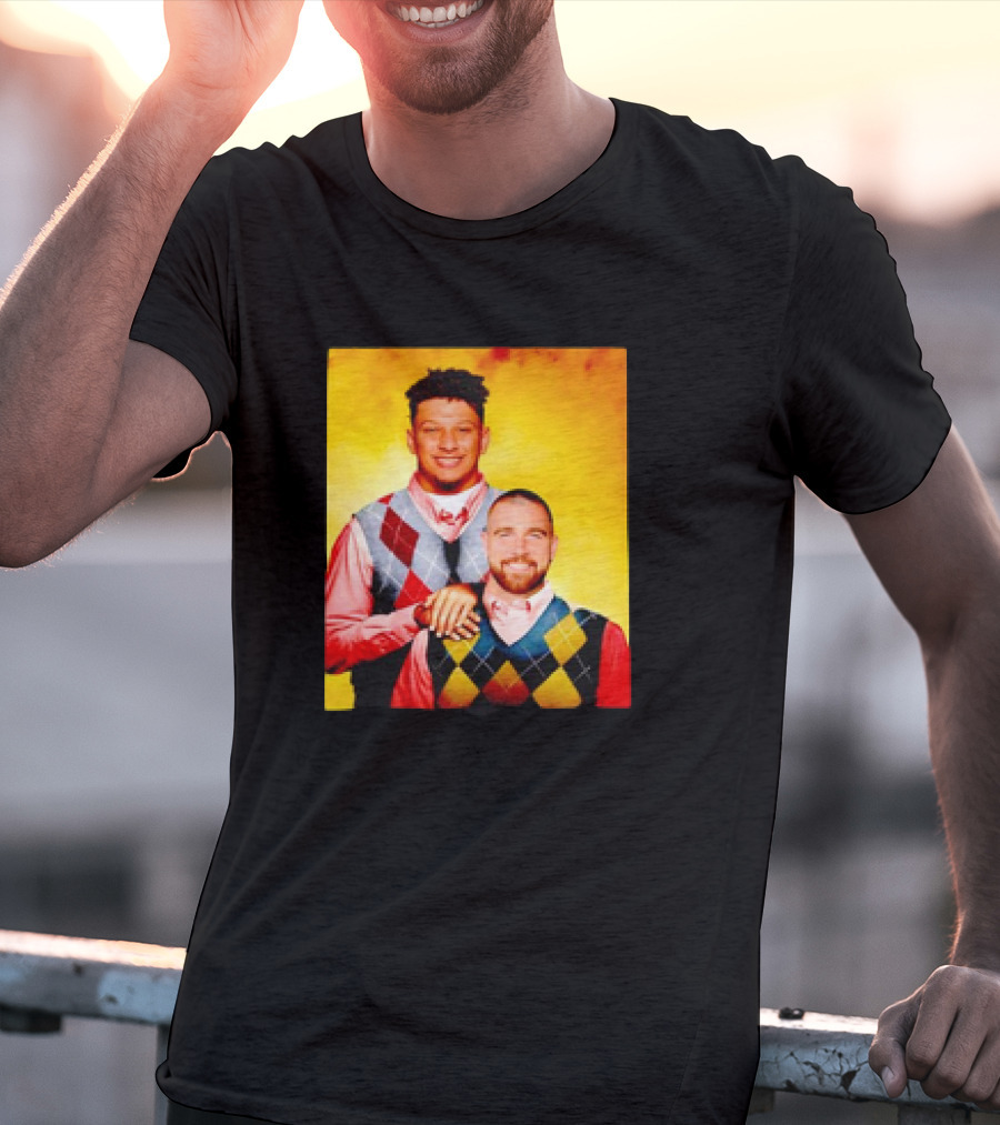 Kansas City Football Patrick Mahomes Travis Kelce Step Brothers T-Shirt