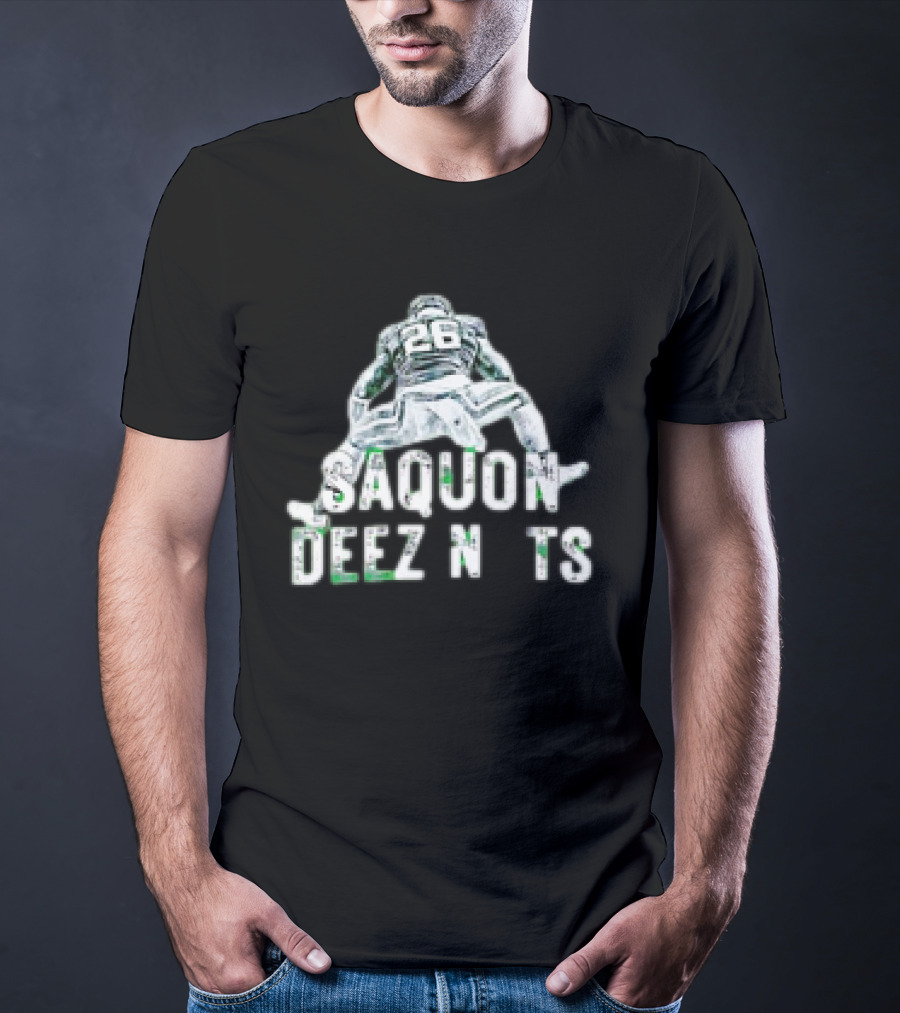 Philadelphia Eagles Saquon Barkley Saquon Deez N Ts T-Shirt