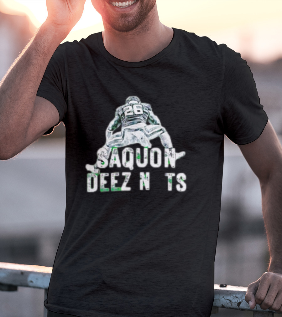 Philadelphia Eagles Saquon Barkley Saquon Deez N Ts T-Shirt
