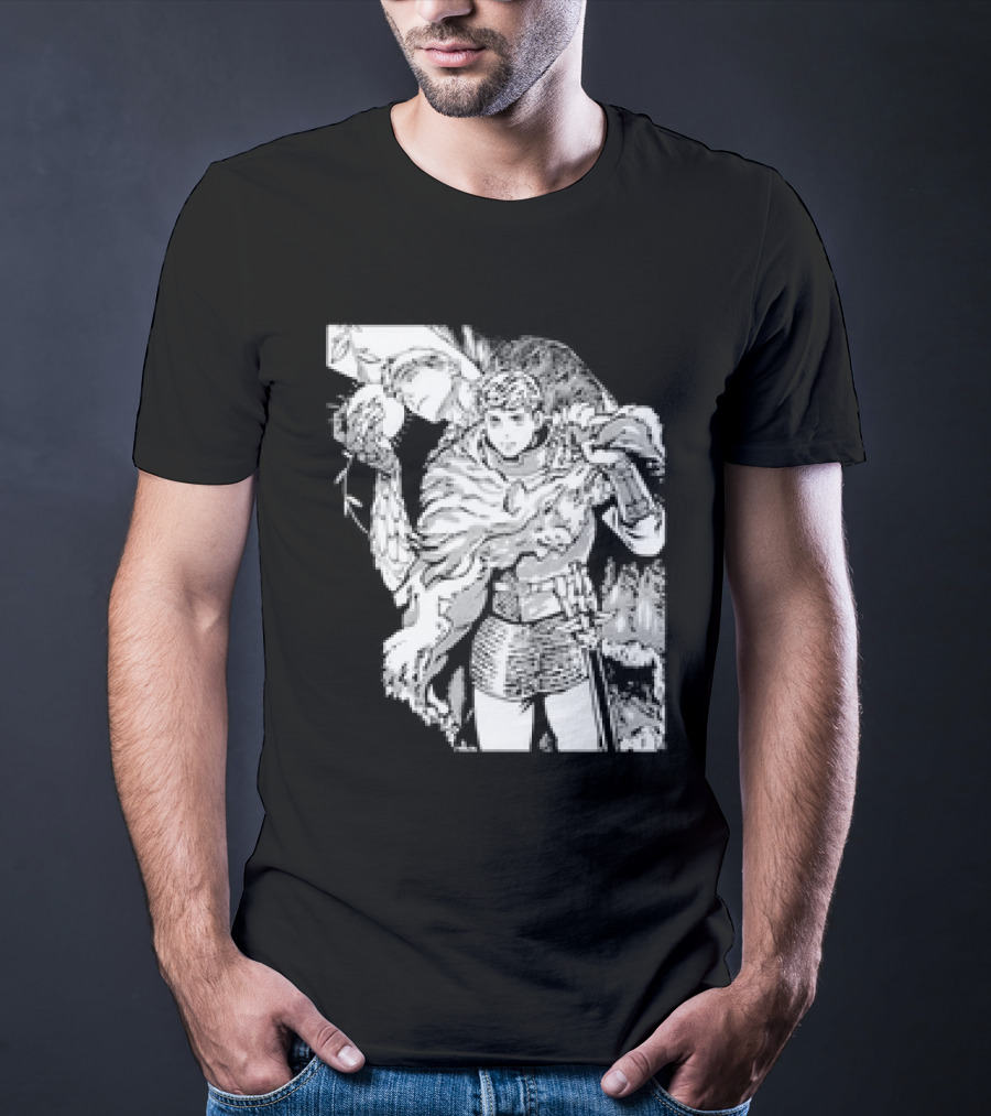 Tasty In Dungeon Anime Knight Fantasy Adventure Scene T-Shirt