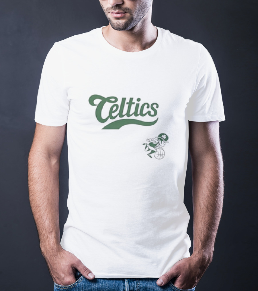 Celtics Basketball Boston Mascot T-Shirt