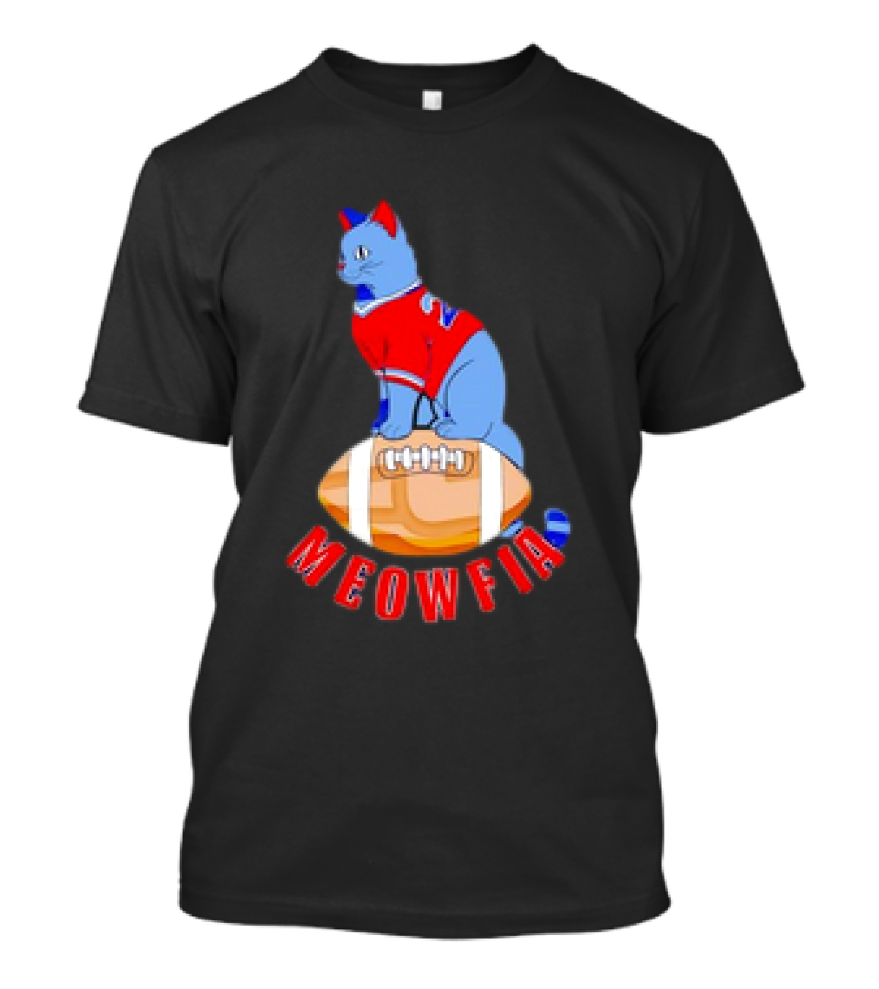 Buffalo Bills Meowfia Cat Football 24 Season T-Shirt