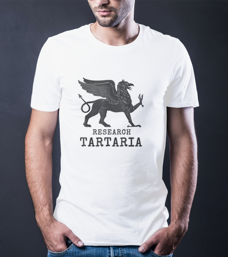 Research Tartaria Winged Griffin Mythical Creature T-Shirt