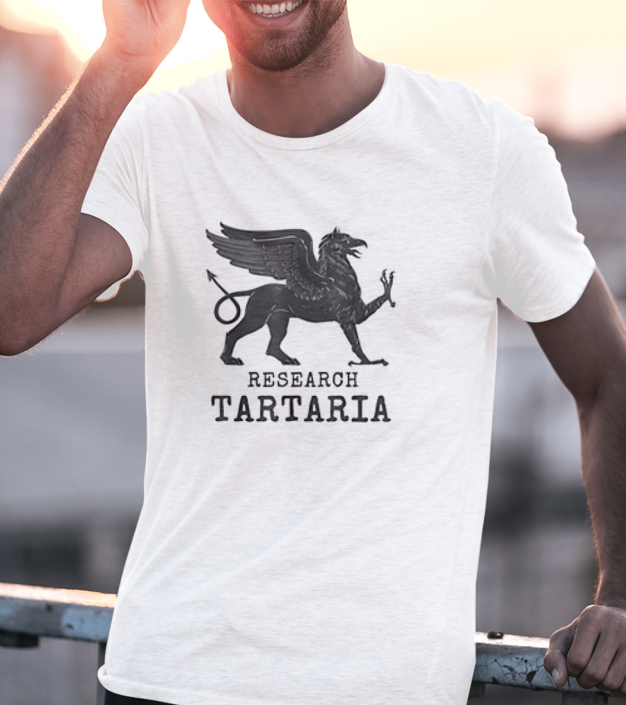 Research Tartaria Winged Griffin Mythical Creature T-Shirt