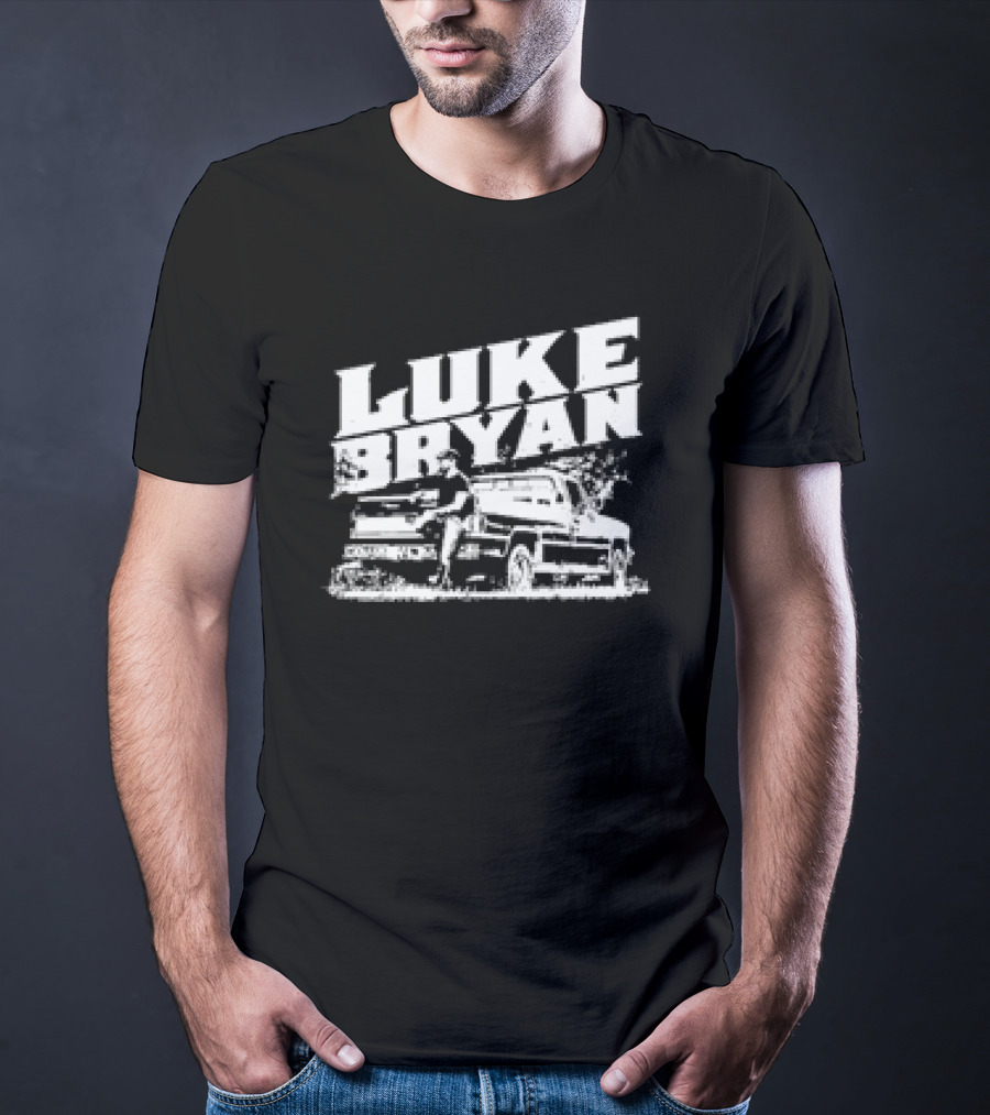 Luke Bryan Vintage Truck Scene T-Shirt