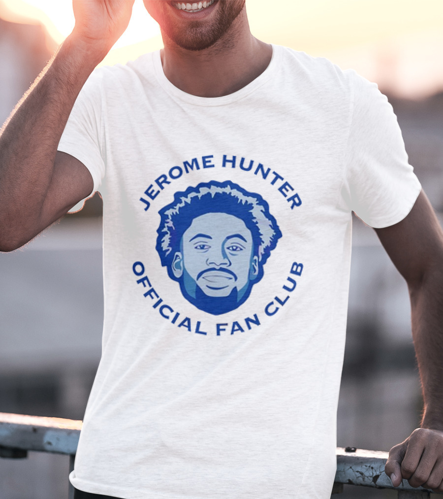Jerome Hunter Official Fan Club Big Face T-Shirt