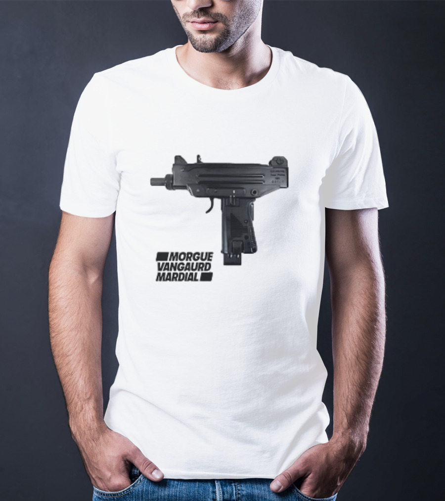 Morgue Vanguard Mardial Submachine Gun T-Shirt