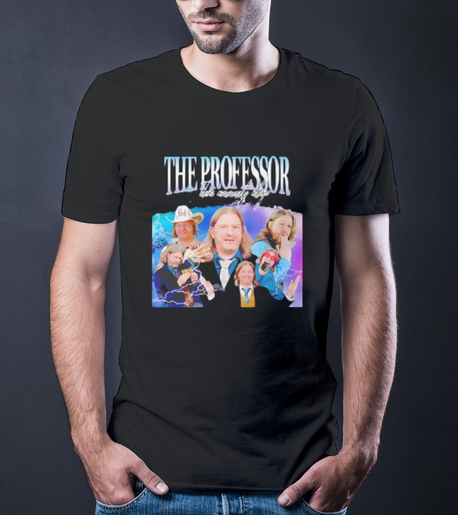 The Professor Tolarian Community College Iconic Pop Culture T-Shirt