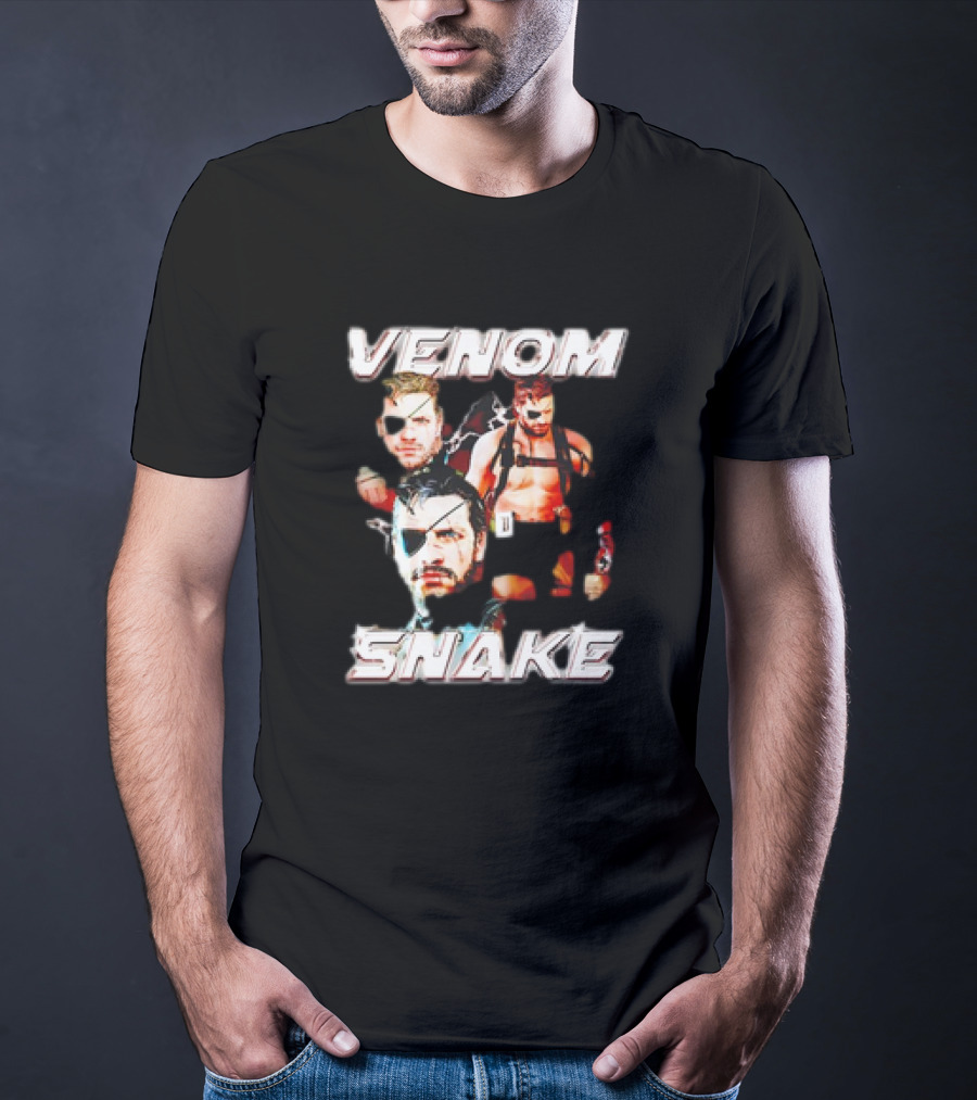 Venom Snake Vintage Stealth Warrior T-Shirt