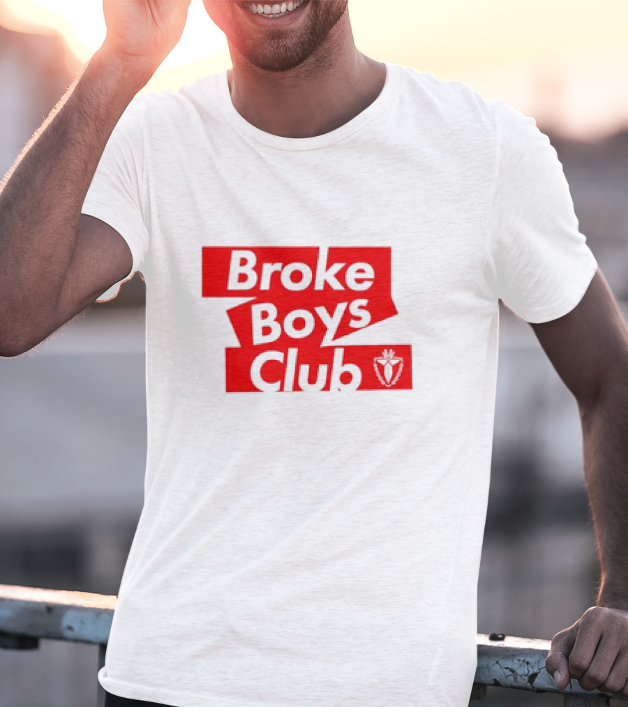 Broke Boys Club Heart Emblem T-Shirt