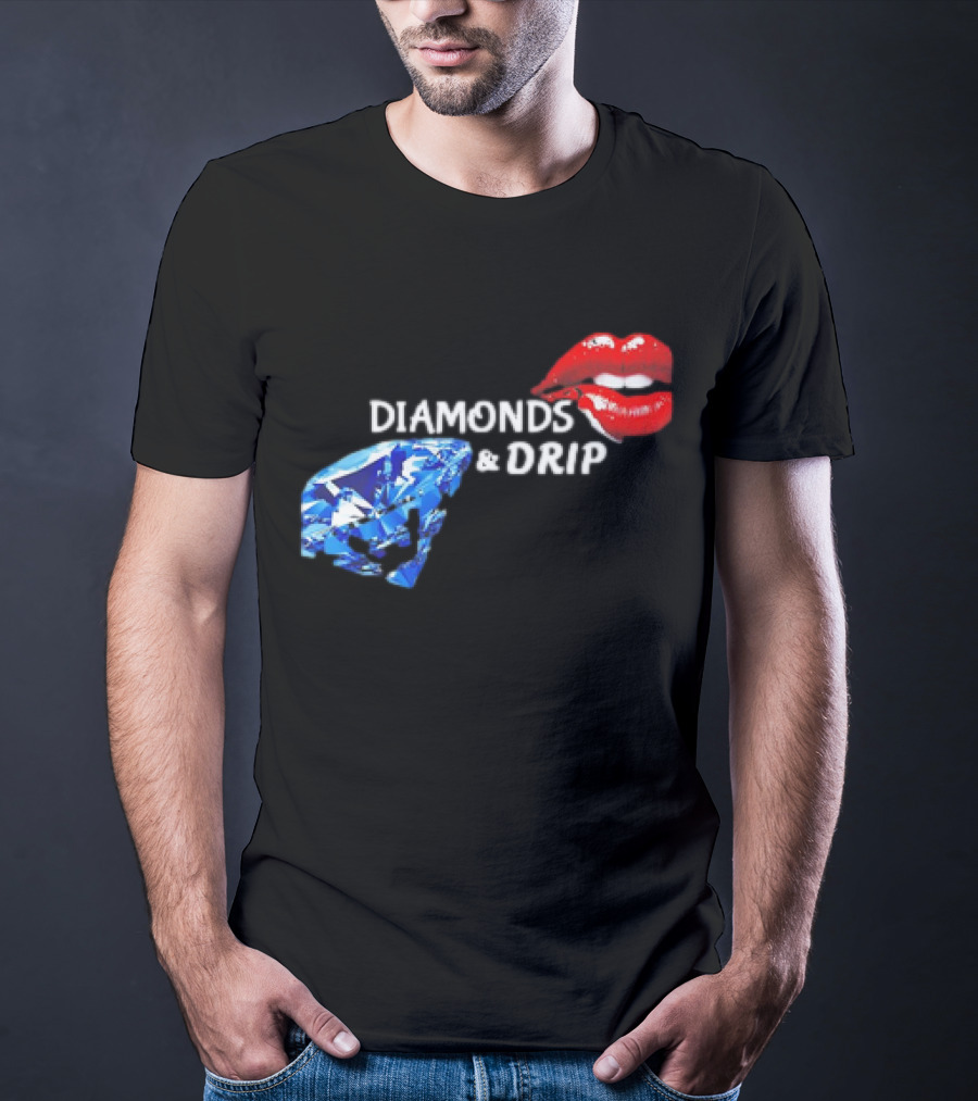 Diamonds And Drip Lips Of Seduction Classic T-Shirt