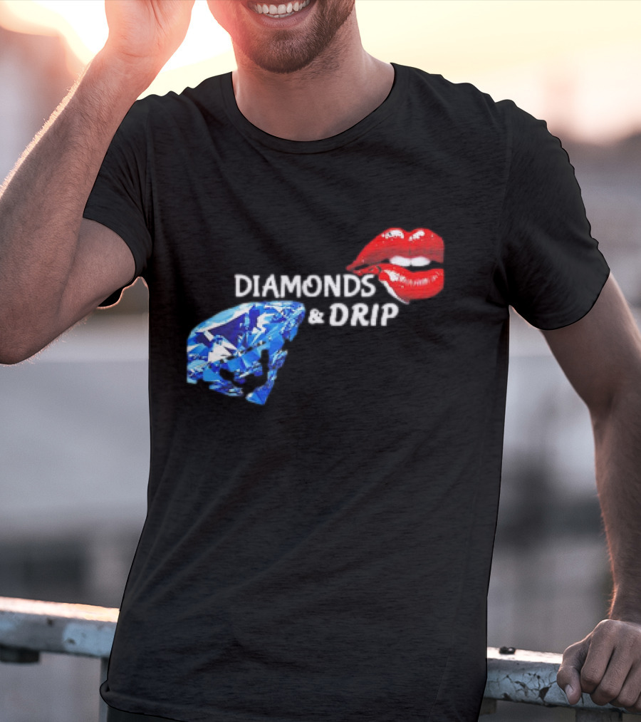 Diamonds And Drip Lips Of Seduction Classic T-Shirt