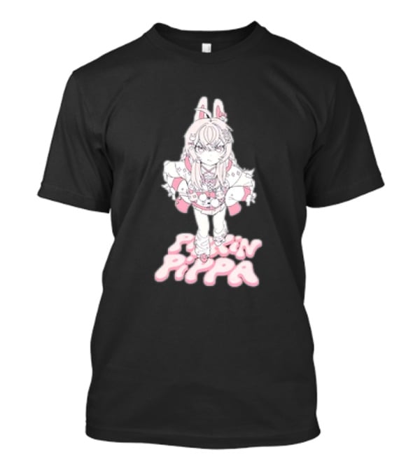 Pipkin Pippa Bunny Girl Anime Character T-Shirt